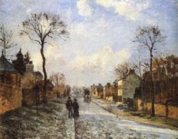 Camille Pissarro The Road to Louveciennes China oil painting art